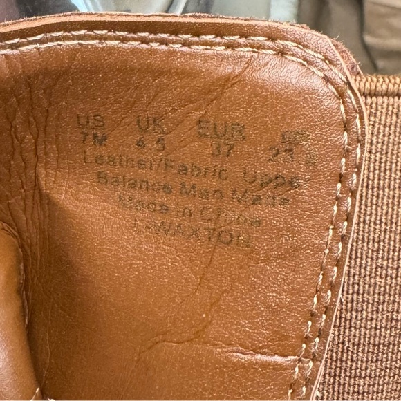 Franco Sarto Waxton Ankle Bootie Hazelnut Leather 7M - Picture 9 of 15